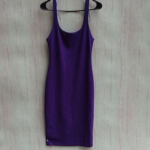 Zara Trafaluc purple bodycon dress  sz s